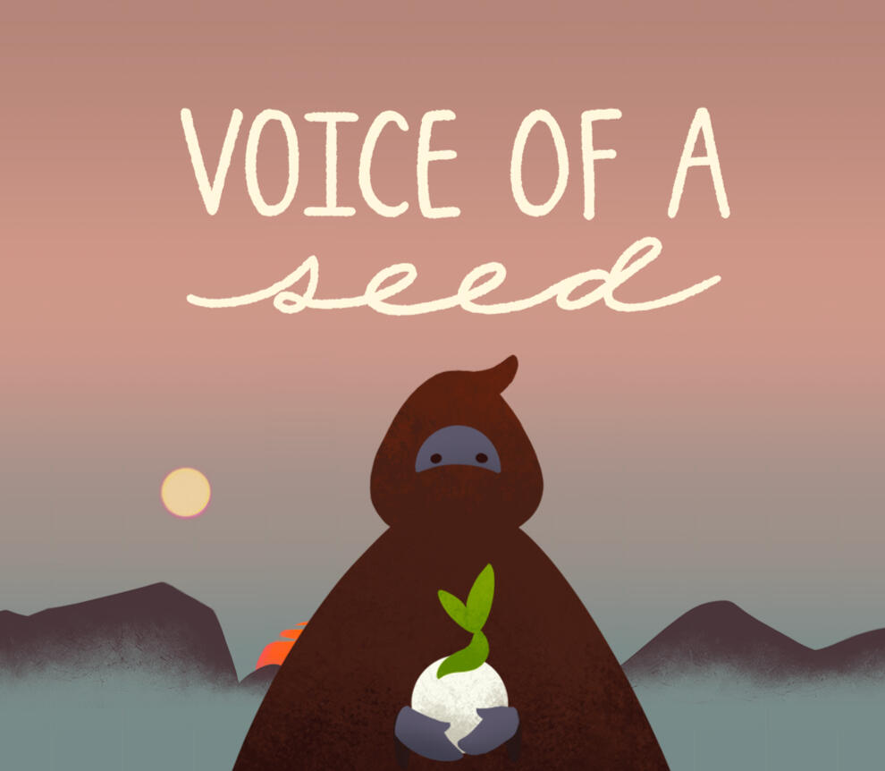 voice of a seed logo